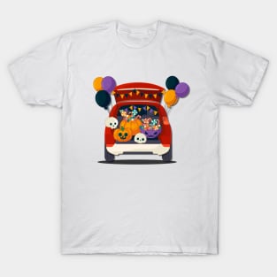 Halloween Car T-Shirt